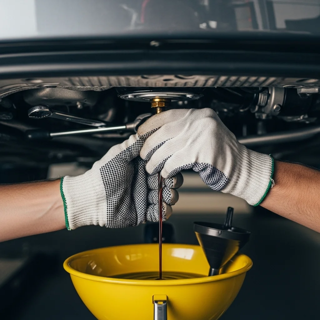 Diesel Engine Oil Change Service in Dubai