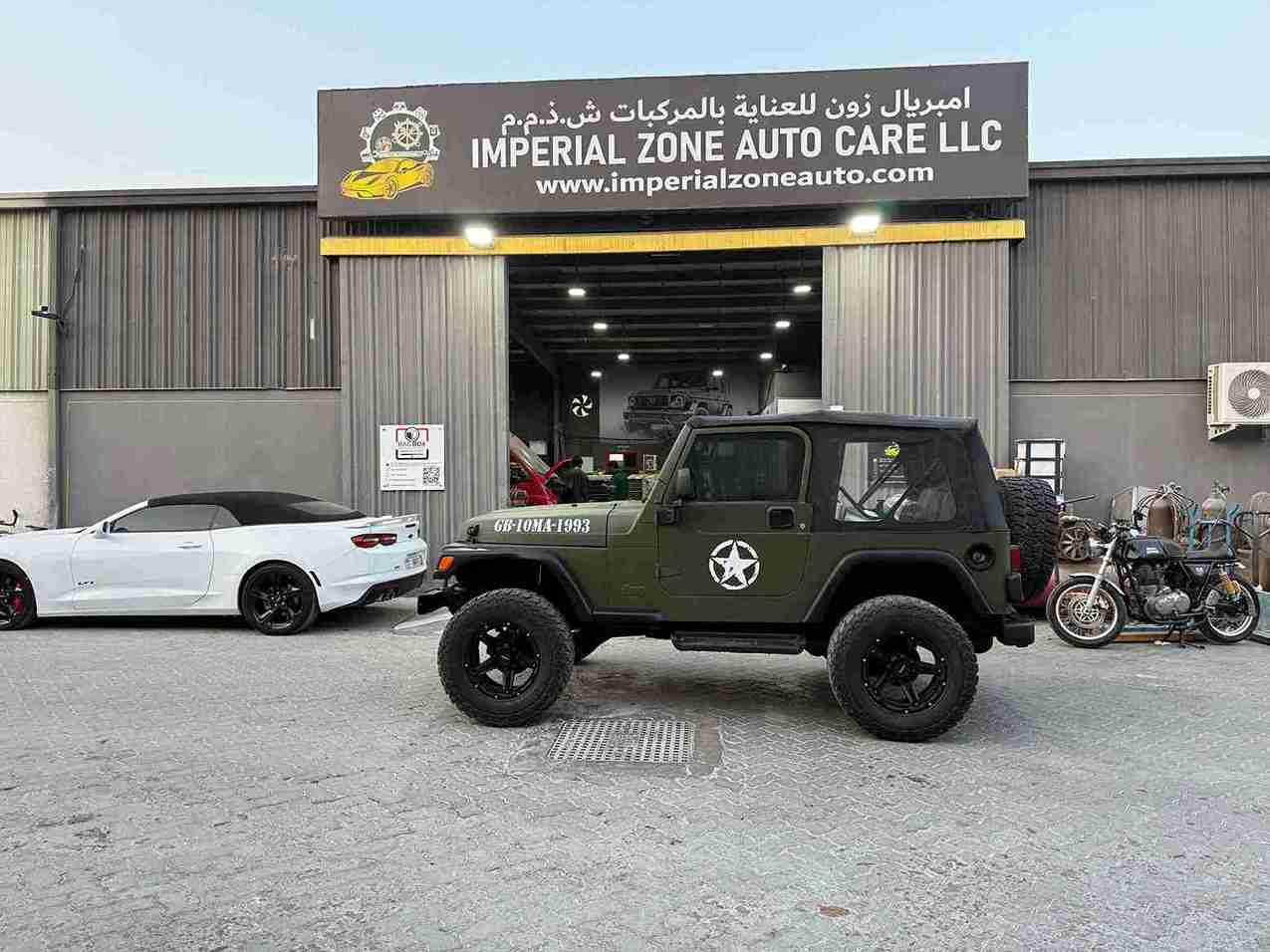 Imperial Zone Auto Care LLC Dubai Best Car Garage in Dubai