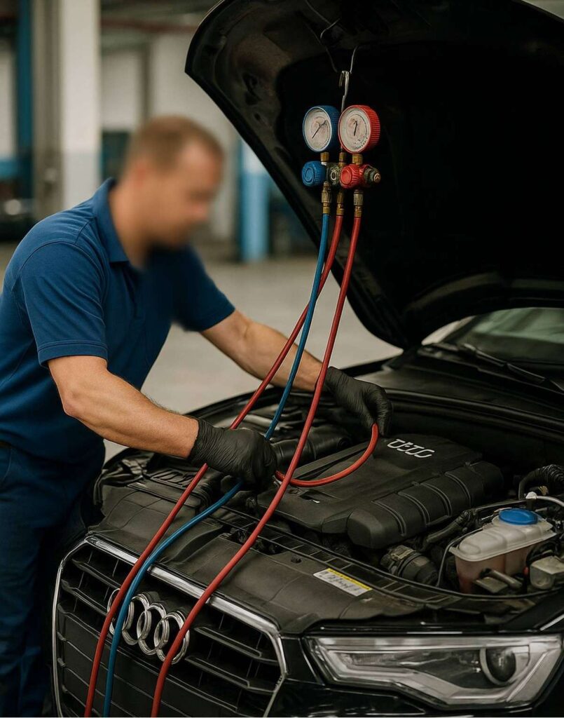 Car AC Leak Test & Refill – Reliable Cooling Solutions​